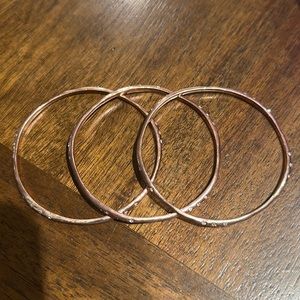 Rose Gold Bangles
